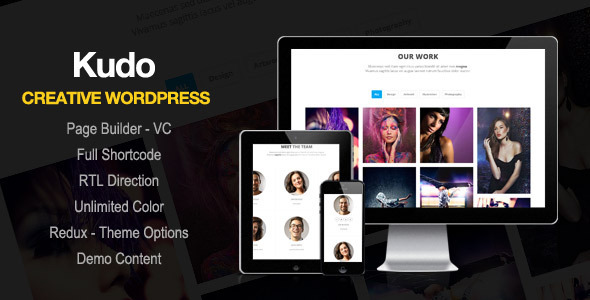 Kudo Preview Wordpress Theme - Rating, Reviews, Preview, Demo & Download
