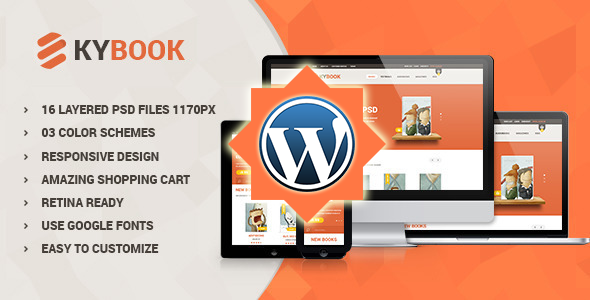 KyBook Preview Wordpress Theme - Rating, Reviews, Preview, Demo & Download
