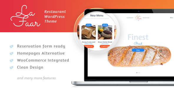 Lafaar Preview Wordpress Theme - Rating, Reviews, Preview, Demo & Download
