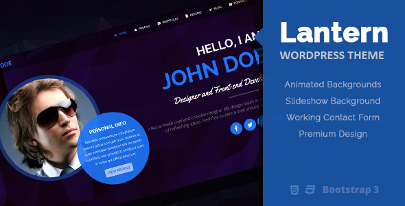 Lantern Preview Wordpress Theme - Rating, Reviews, Preview, Demo & Download