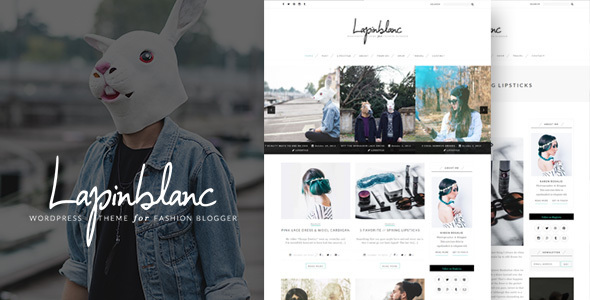 Lapin Blanc Preview Wordpress Theme - Rating, Reviews, Preview, Demo & Download