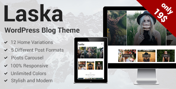 Laska Preview Wordpress Theme - Rating, Reviews, Preview, Demo & Download