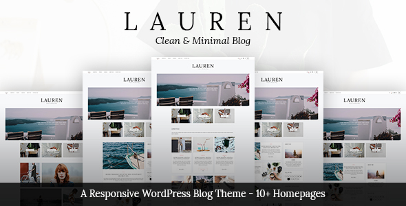 Lauren Preview Wordpress Theme - Rating, Reviews, Preview, Demo & Download