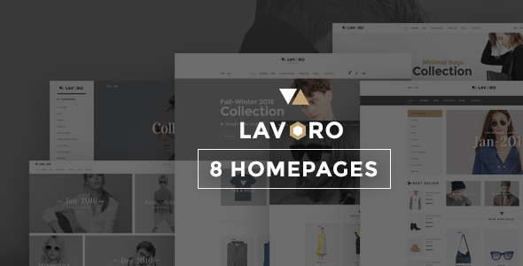 Lavoro Preview Wordpress Theme - Rating, Reviews, Preview, Demo & Download