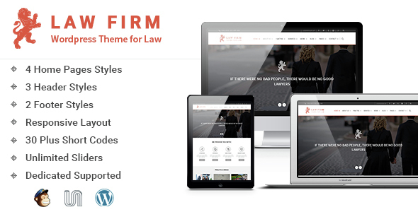 Law Firm Preview Wordpress Theme - Rating, Reviews, Preview, Demo & Download