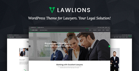 Law Lions Preview Wordpress Theme - Rating, Reviews, Preview, Demo & Download