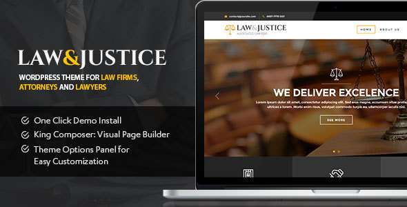 Law Preview Wordpress Theme - Rating, Reviews, Preview, Demo & Download