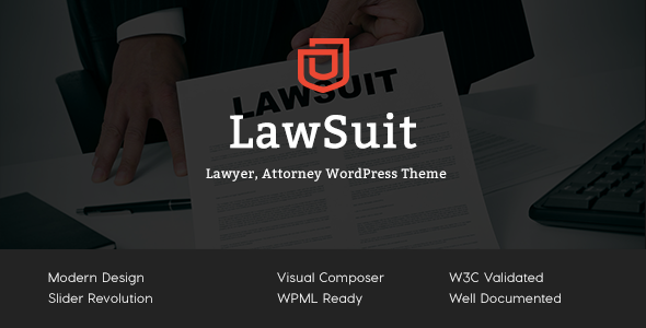 LawSuit Preview Wordpress Theme - Rating, Reviews, Preview, Demo & Download