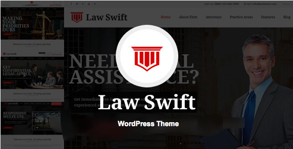LawSwift Preview Wordpress Theme - Rating, Reviews, Preview, Demo & Download