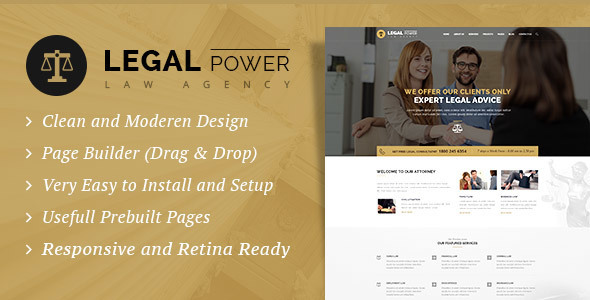 Lawyer Attorney Preview Wordpress Theme - Rating, Reviews, Preview, Demo & Download