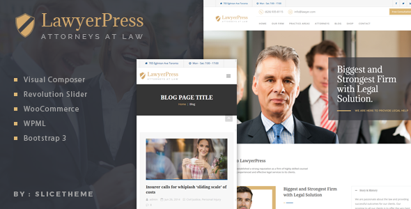 LawyerPress Preview Wordpress Theme - Rating, Reviews, Preview, Demo & Download