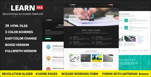 Learn Preview Wordpress Theme - Rating, Reviews, Preview, Demo & Download