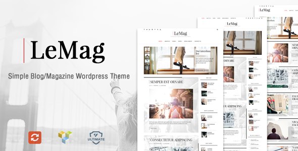 LeMag Preview Wordpress Theme - Rating, Reviews, Preview, Demo & Download