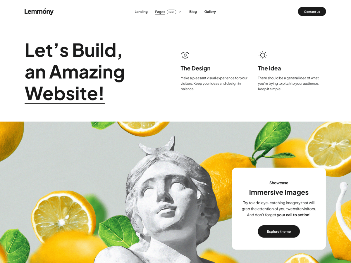 Lemmony Preview Wordpress Theme - Rating, Reviews, Preview, Demo & Download