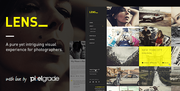 LENS Preview Wordpress Theme - Rating, Reviews, Preview, Demo & Download