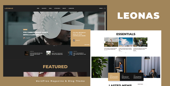 Leonas Preview Wordpress Theme - Rating, Reviews, Preview, Demo & Download