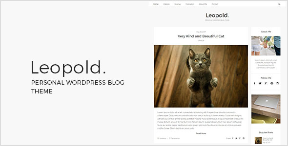 Leopold Preview Wordpress Theme - Rating, Reviews, Preview, Demo & Download
