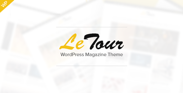 LeTour Preview Wordpress Theme - Rating, Reviews, Preview, Demo & Download