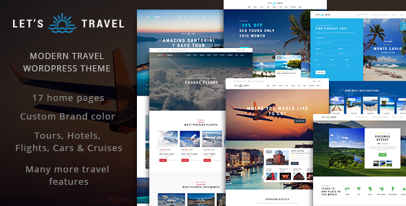 Lets Travel Preview Wordpress Theme - Rating, Reviews, Preview, Demo & Download