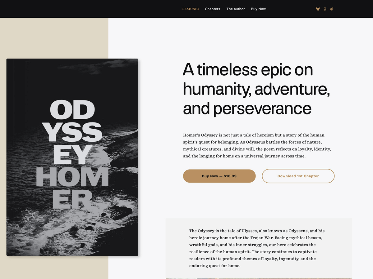Lexionic Preview Wordpress Theme - Rating, Reviews, Preview, Demo & Download
