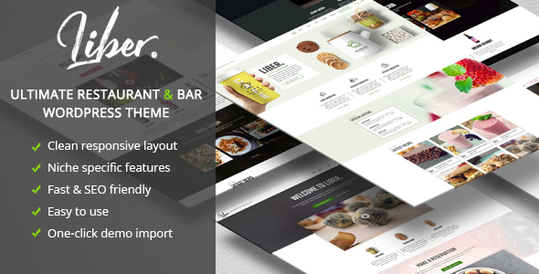 Liber Preview Wordpress Theme - Rating, Reviews, Preview, Demo & Download