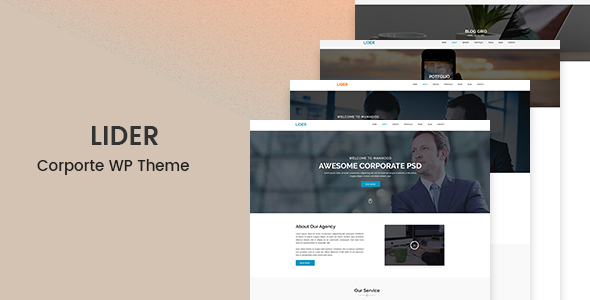 Lider Preview Wordpress Theme - Rating, Reviews, Preview, Demo & Download