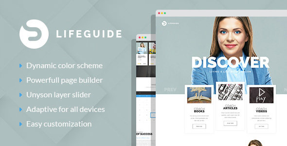 LifeGuide Preview Wordpress Theme - Rating, Reviews, Preview, Demo & Download