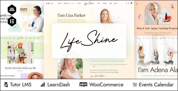 Lifeshine Preview Wordpress Theme - Rating, Reviews, Preview, Demo & Download
