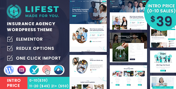 Lifest Preview Wordpress Theme - Rating, Reviews, Preview, Demo & Download