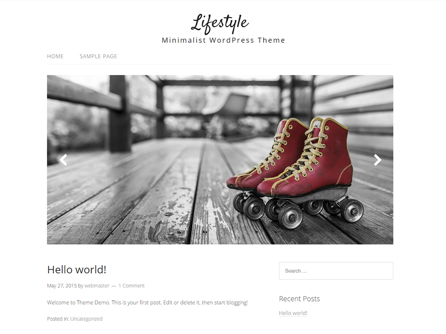 Lifestyle Preview Wordpress Theme - Rating, Reviews, Preview, Demo & Download