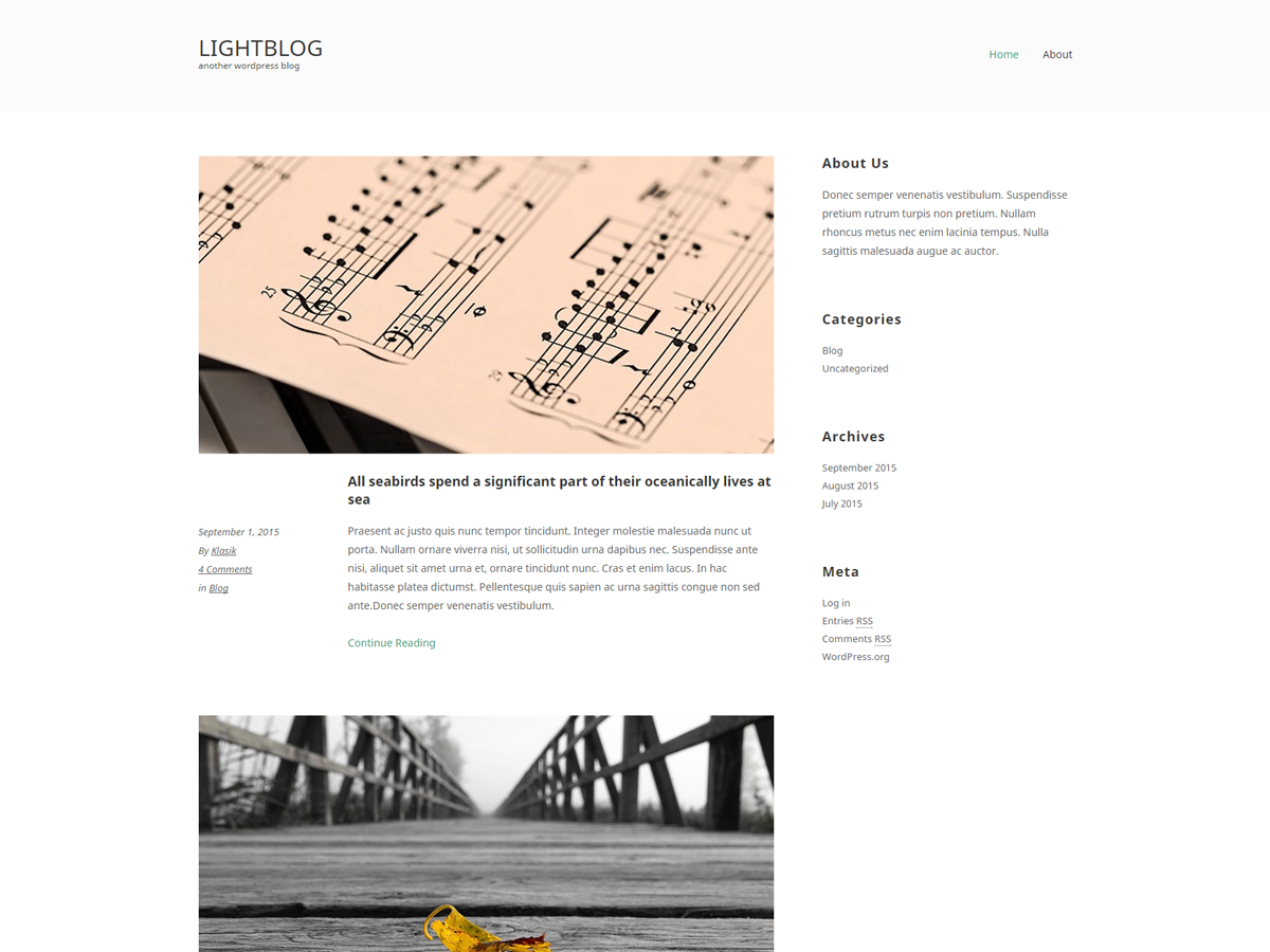 LightBlogKT Preview Wordpress Theme - Rating, Reviews, Preview, Demo & Download