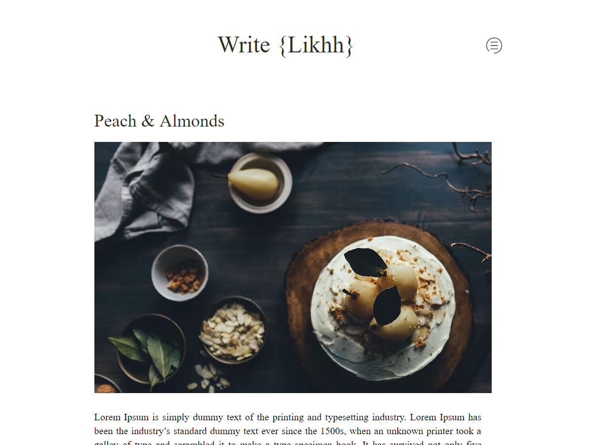 Likhh Preview Wordpress Theme - Rating, Reviews, Preview, Demo & Download