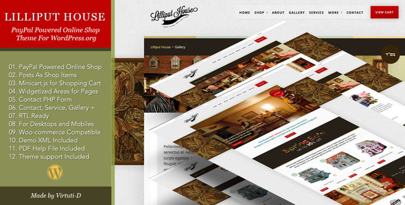 Lilliput House Preview Wordpress Theme - Rating, Reviews, Preview, Demo & Download
