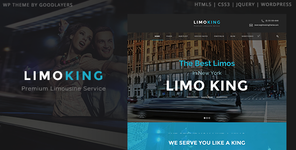 Limo King Preview Wordpress Theme - Rating, Reviews, Preview, Demo & Download