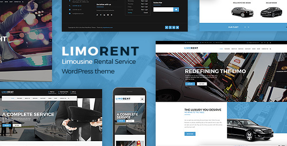 Limo Rent Preview Wordpress Theme - Rating, Reviews, Preview, Demo & Download