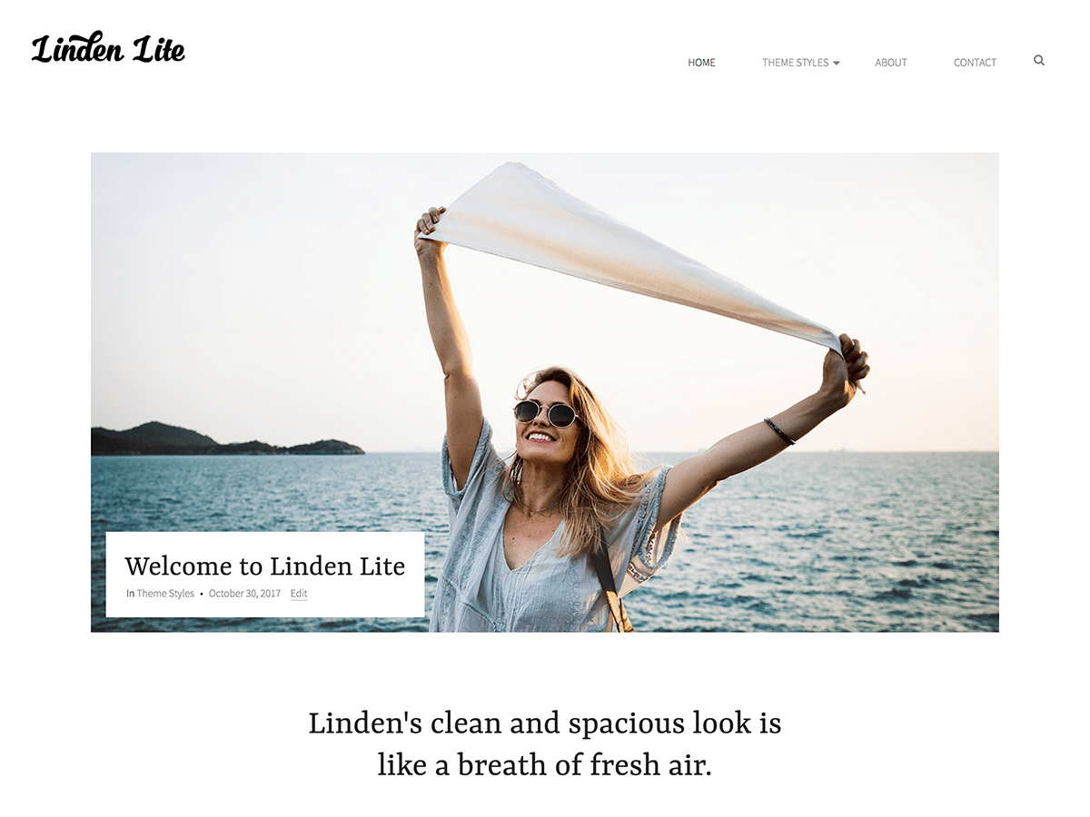 Linden Lite Preview Wordpress Theme - Rating, Reviews, Preview, Demo & Download