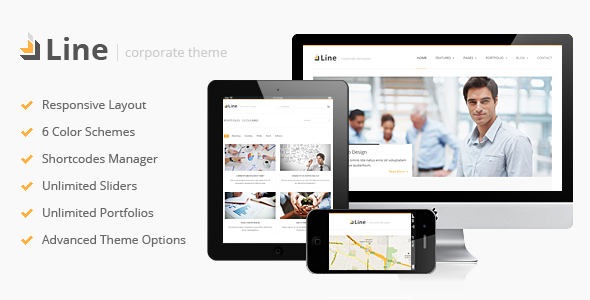 Line Preview Wordpress Theme - Rating, Reviews, Preview, Demo & Download