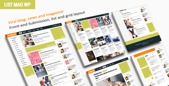 List Mag Preview Wordpress Theme - Rating, Reviews, Preview, Demo & Download