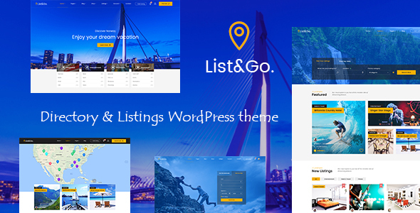 ListGo Preview Wordpress Theme - Rating, Reviews, Preview, Demo & Download