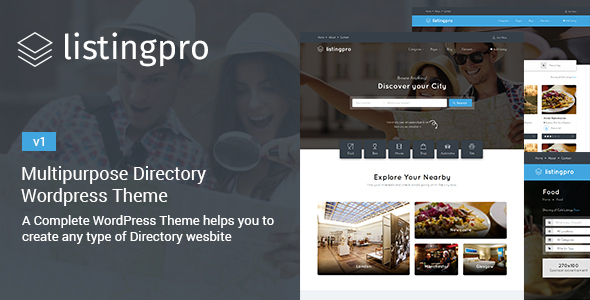 ListingPro Preview Wordpress Theme - Rating, Reviews, Preview, Demo & Download