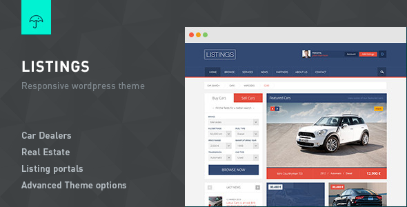 Listings Preview Wordpress Theme - Rating, Reviews, Preview, Demo & Download