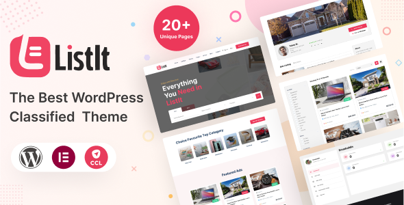 ListIt Preview Wordpress Theme - Rating, Reviews, Preview, Demo & Download