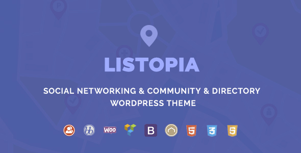 Listopia Preview Wordpress Theme - Rating, Reviews, Preview, Demo & Download