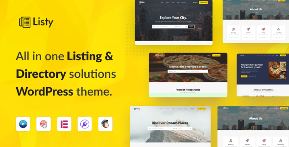Listy Preview Wordpress Theme - Rating, Reviews, Preview, Demo & Download