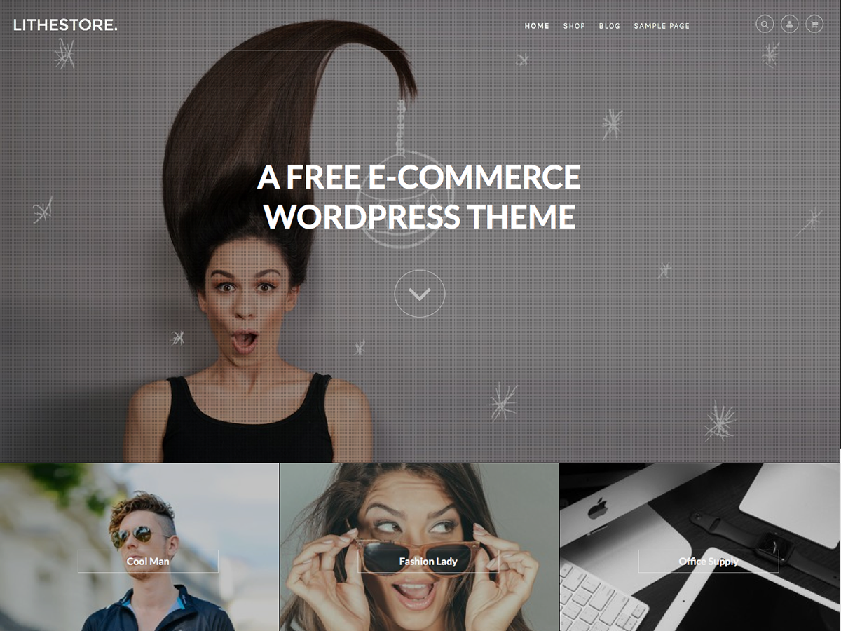 LitheStore Preview Wordpress Theme - Rating, Reviews, Preview, Demo & Download