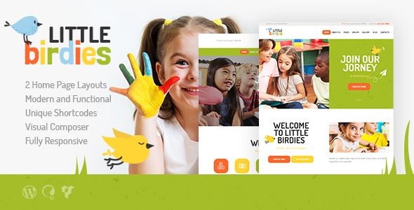 Little Birdies Preview Wordpress Theme - Rating, Reviews, Preview, Demo & Download