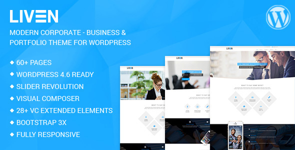 Liven Preview Wordpress Theme - Rating, Reviews, Preview, Demo & Download