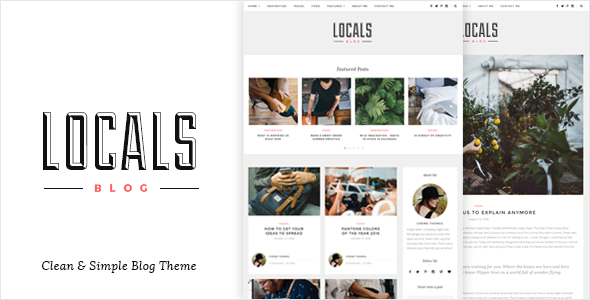 Locals Preview Wordpress Theme - Rating, Reviews, Preview, Demo & Download