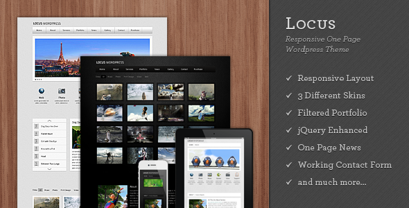 Locus Preview Wordpress Theme - Rating, Reviews, Preview, Demo & Download