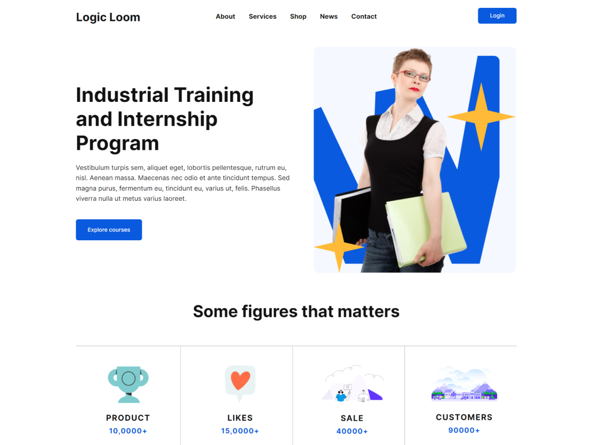 Logicloom Preview Wordpress Theme - Rating, Reviews, Preview, Demo & Download